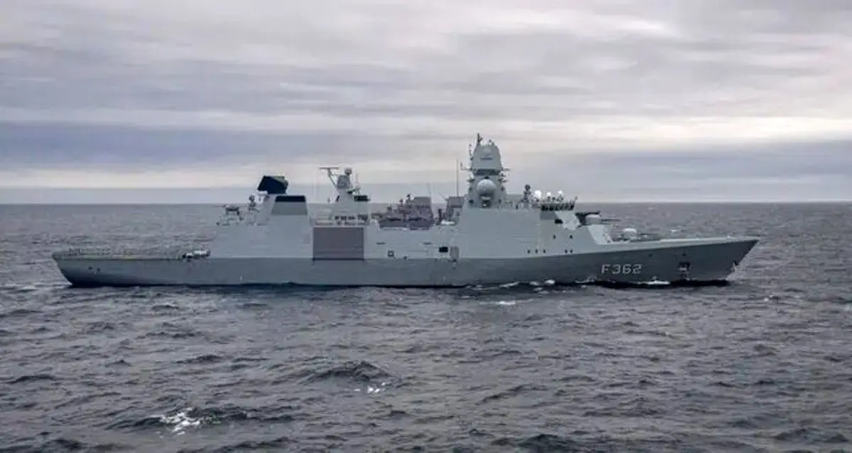 پیوستن ناو و جنگنده‌های دانمارک به ناوگان دریایی ناتو در بالتیک