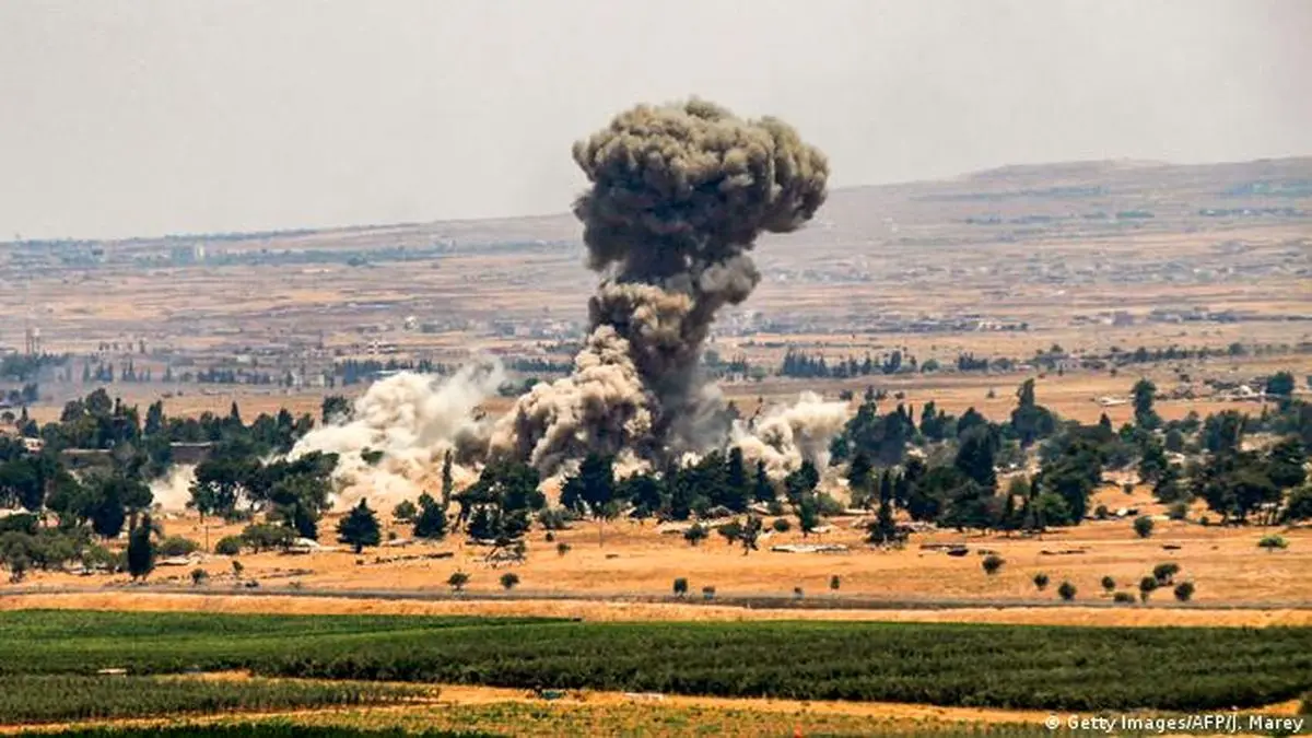 حملات توپخانه رژیم صهیونیستی به جنوب سوریه