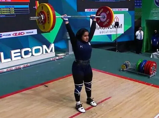 مدال نقره جمالی در یک ضرب قهرمانی جهان/ دختر وزنه‌بردار ایران بازهم افتخارآفرین شد