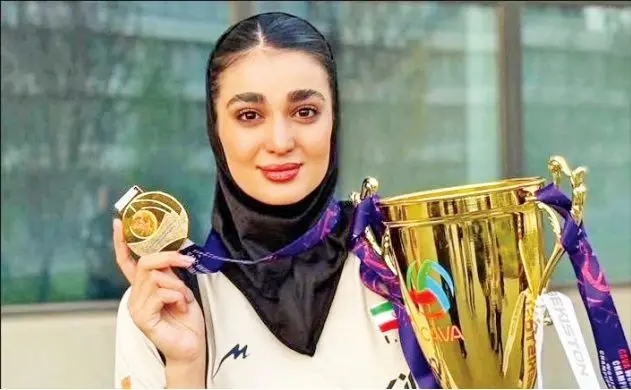 با زهرا کریمی ستاره تیم ملی والیبال زنان از چالش اولین یا دومین قهرمانی تا هفت تایی شدن استقلال!