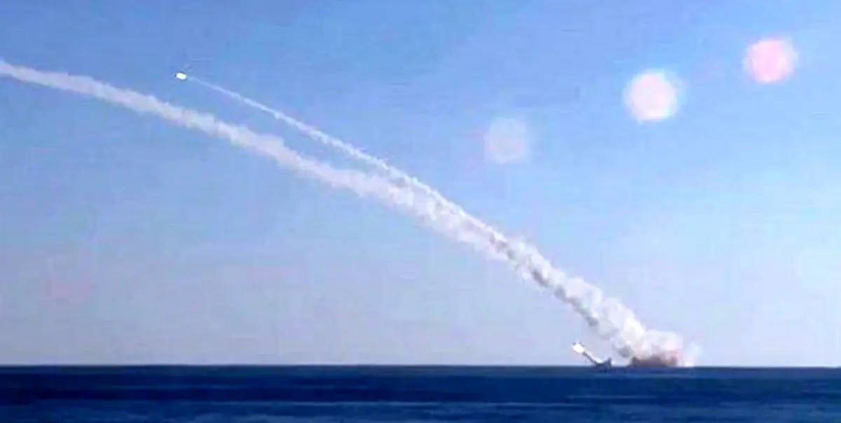 شلیک موشک کروز روسیه در دریای ژاپن