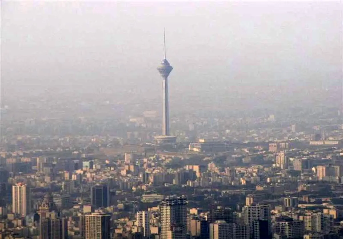 شاخص هوای تهران برای دومین روز متوالی ناسالم است