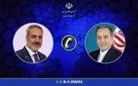 گفتگوی تلفنی وزرای امور خارجه جمهوری اسلامی ایران و ترکیه