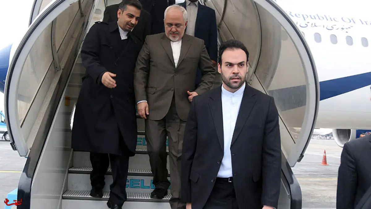 ایستگاه آخر تور ظریف/از ابلاغ &quot;سلام روحانی&quot; تا گفتگوی صمیمانه در باغ رئیس‌جمهور/ظریف راهی تهران شد