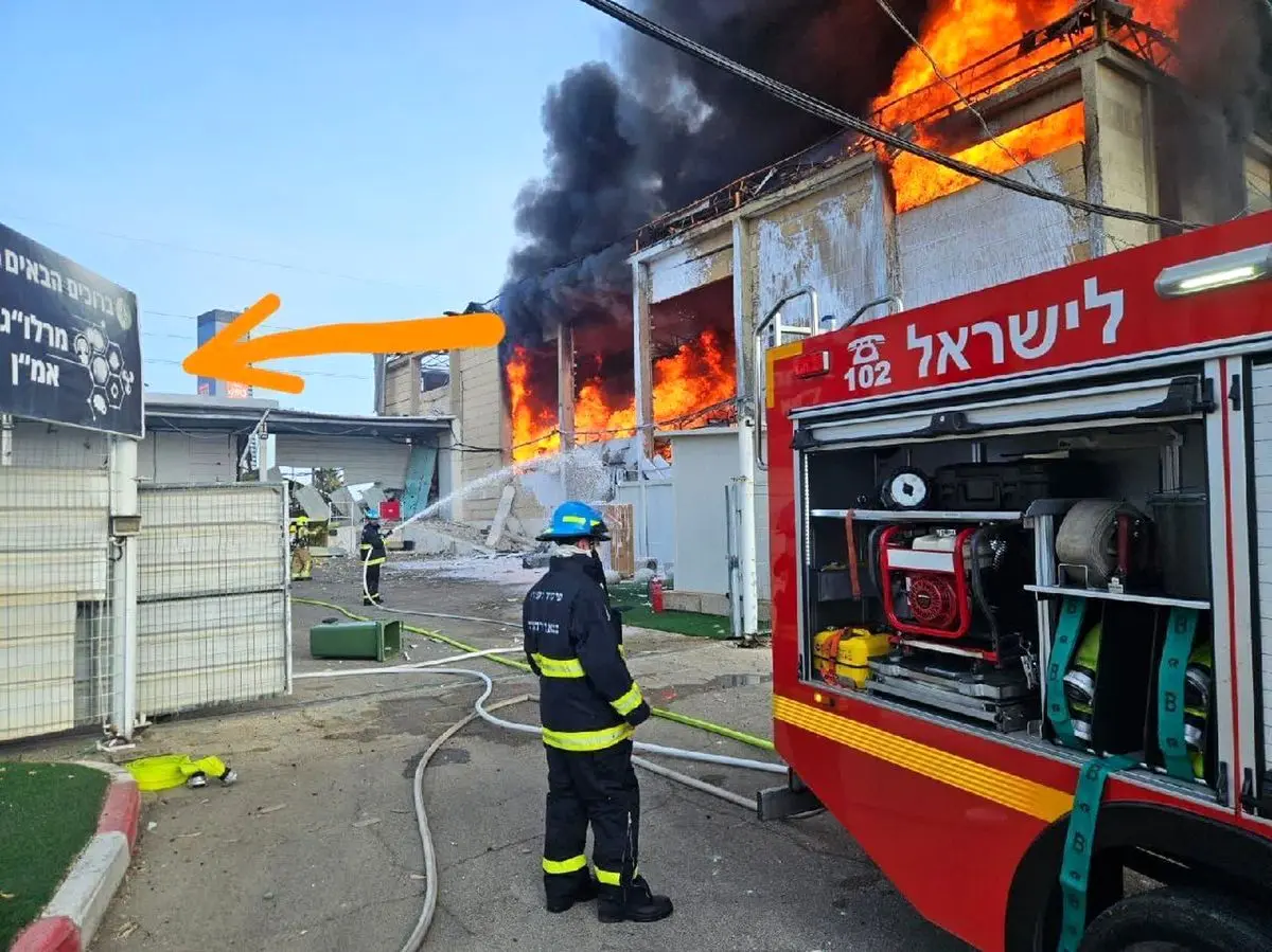 تصاویری از حمله ایران به اسرائیل که در رسانه‌های عبری حذف شدند