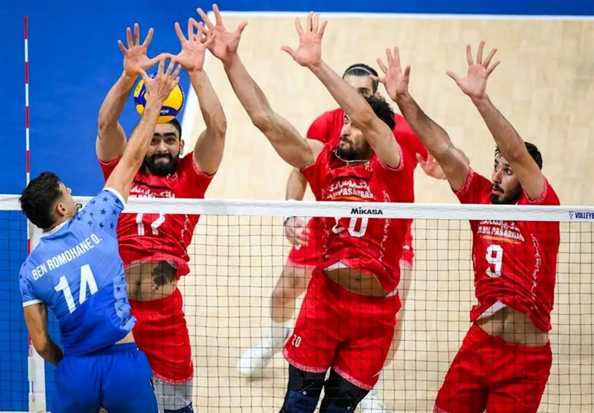 والیبال قهرمانی جهان تونس مصر