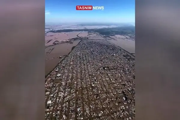 ببینید | ویدئویی از وخامت شرایط برزیل بعد از سیلاب گسترده با 95 کشته