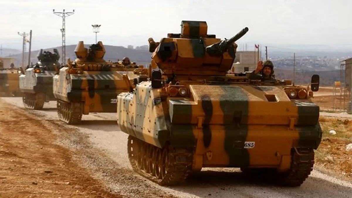 اولین هیات نظامی ترکیه وارد ادلب سوریه شد
