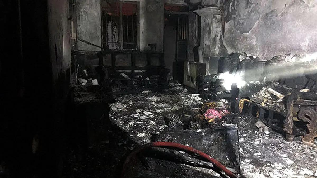 آتش‌سوزی در مجتمع مسکونی شهریار/نجات ۱۰ نفر از میان شعله‌ها