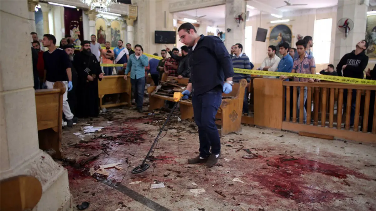 داعش مسئولیت حمله مرگبار به کلیسای قبطی مصر را بر عهده گرفت
