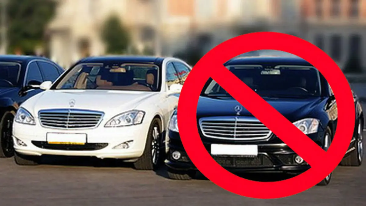 واردات خودروهای سیاهرنگ به ترکمنستان ممنوع شد!