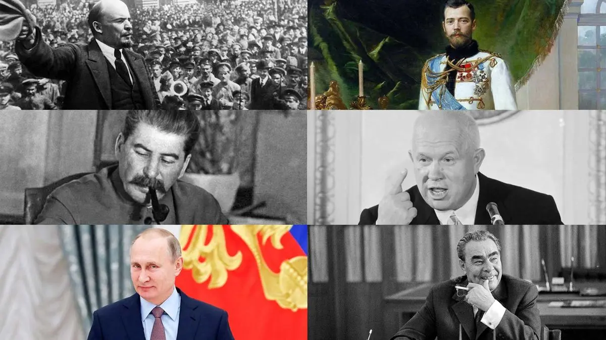 مهم‌ترین رهبران تاثیرگذار روسیه مدرن چه کسانی هستند؟