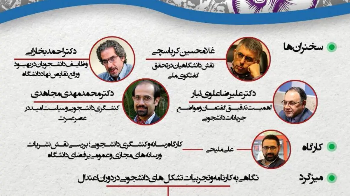 برگزاری همایش «تجربه کنشگری دانشجویی در عصر اعتدال» با سخنرانی کرباسچی