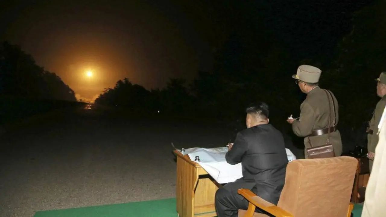 کره شمالی در حال آزمایش موشکی جدید