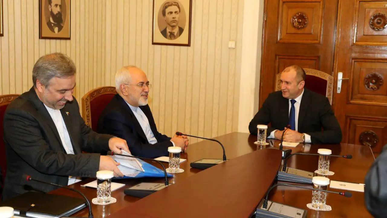 ظریف با رئیس‌جمهور بلغارستان دیدار کرد