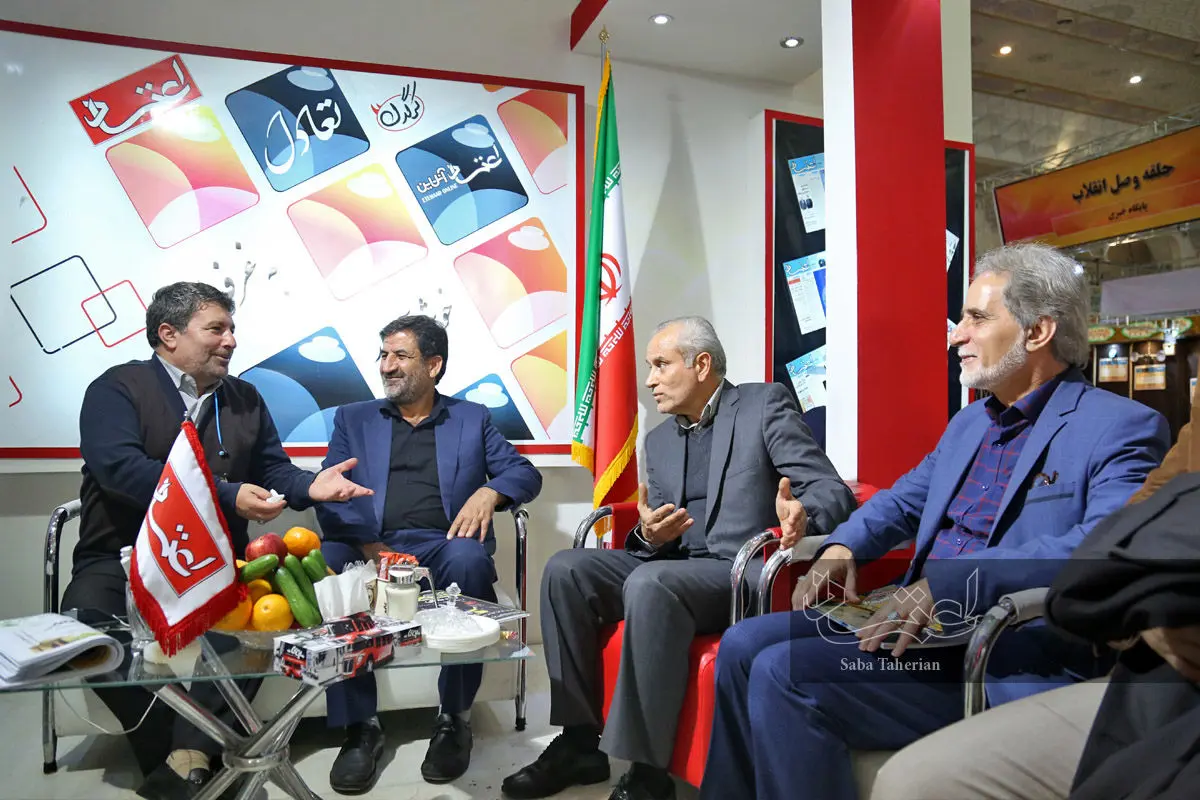 مهمانان روزنامه اعتماد در نمایشگاه مطبوعات و خبرگزاری‌ها-3