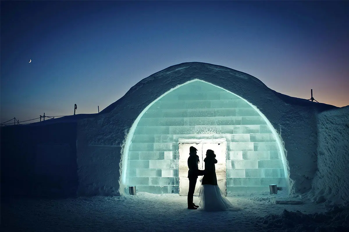هتل یخی سوئدی‌ها
