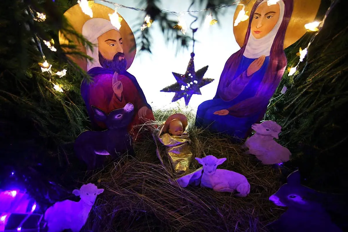 مراسم کریسمس مسیحیان ارتدوکس روسیه