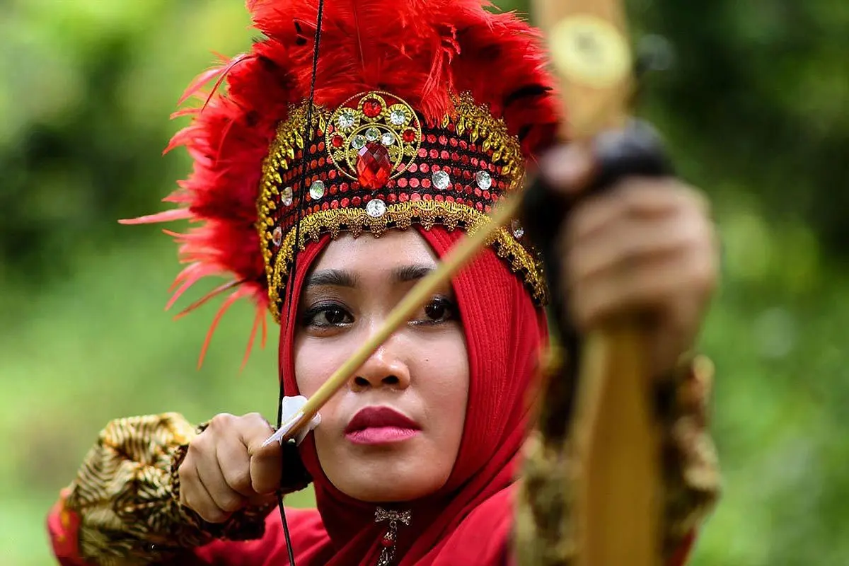 جشنواره سنتی تیراندازی در مالزی‎