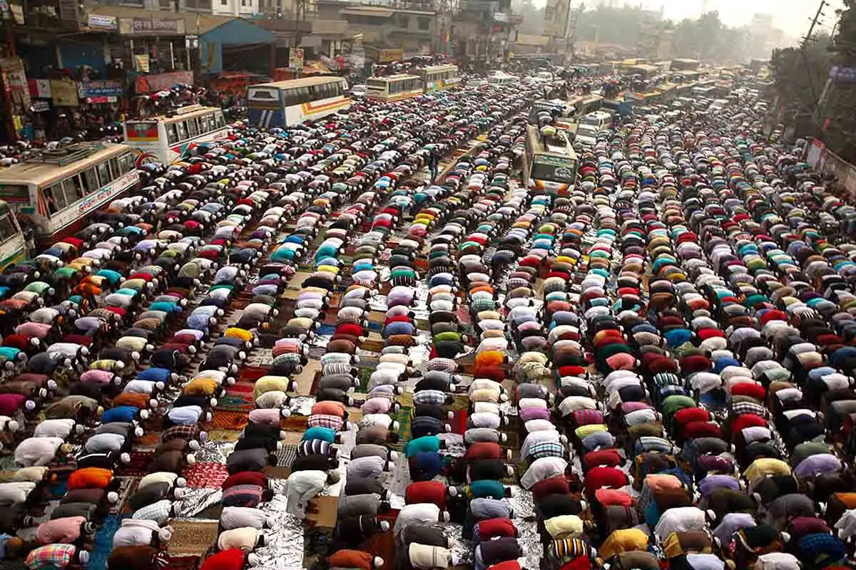 اجتماع عظیم مسلمانان در بنگلادش