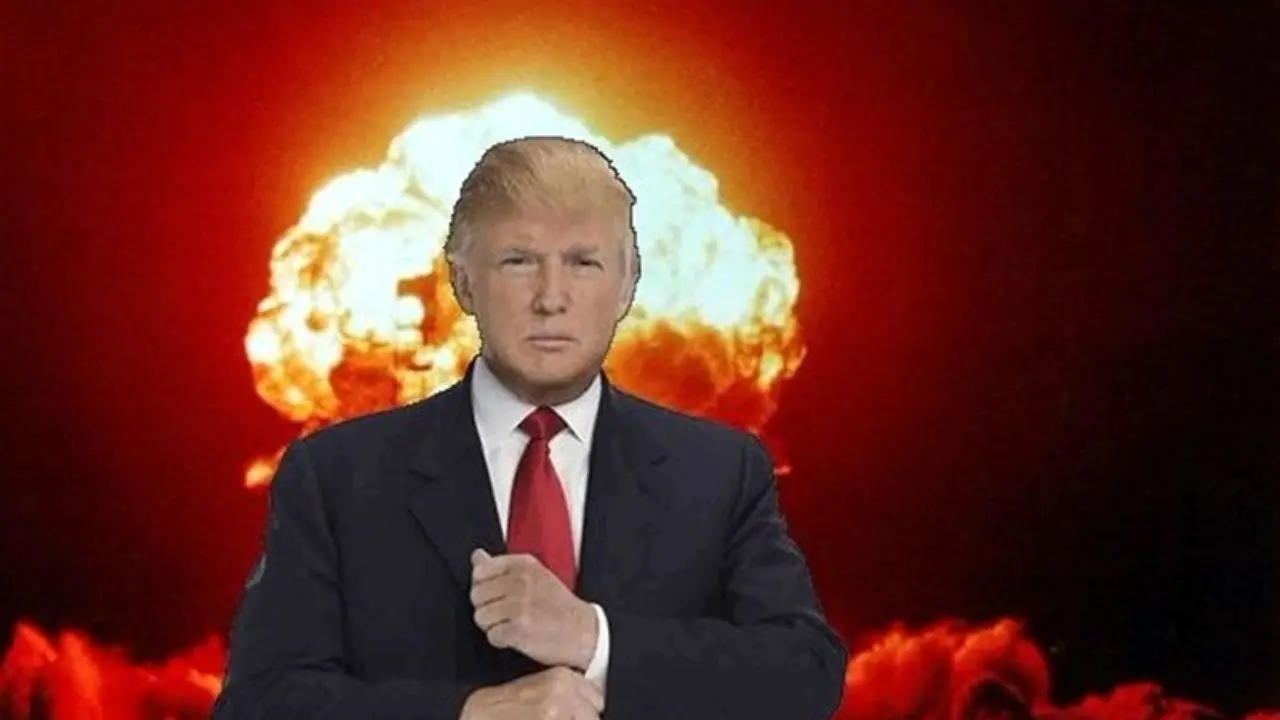 ترامپ در حال مقدمه‌چینی حمله هسته‌ای است