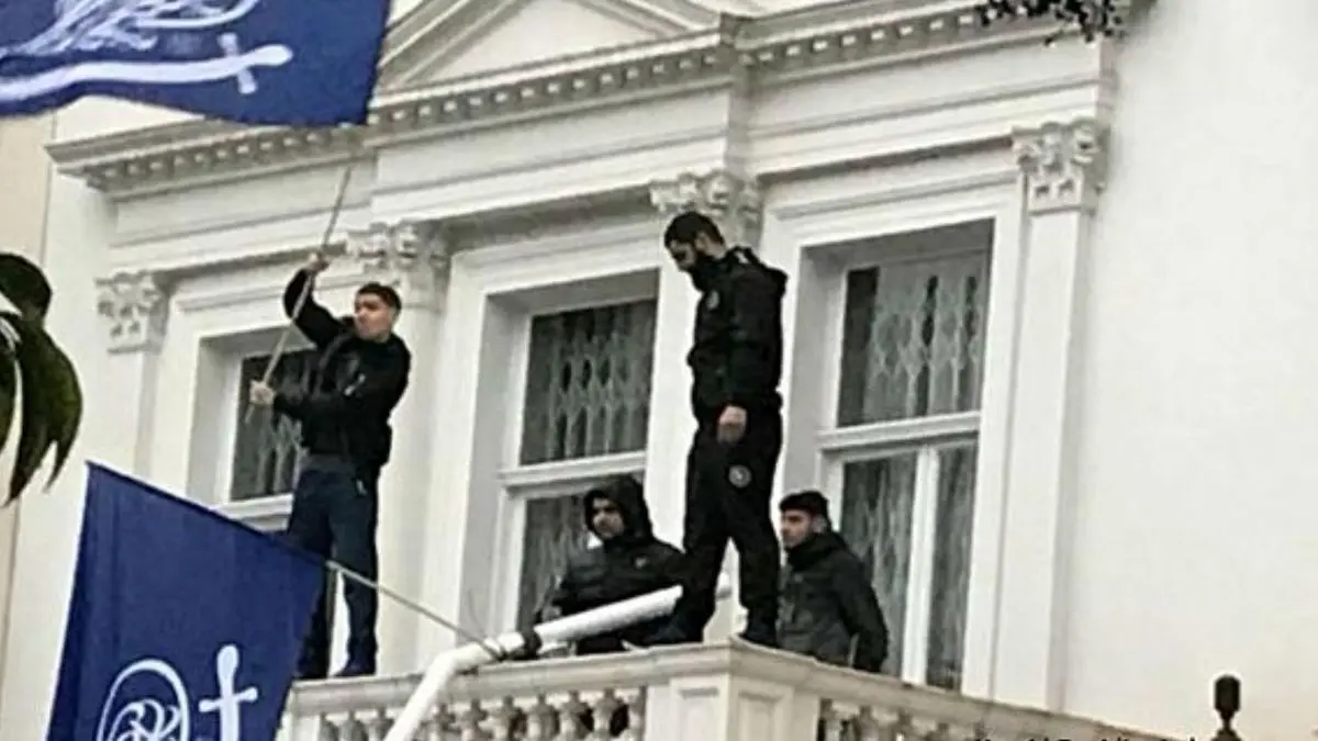 متعرضان به سفارت ایران در لندن آزاد شدند