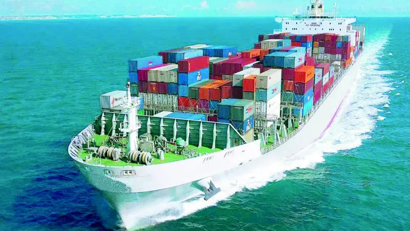 رشد منفی خالص صادرات کالاها به دلیل افزایش واردات