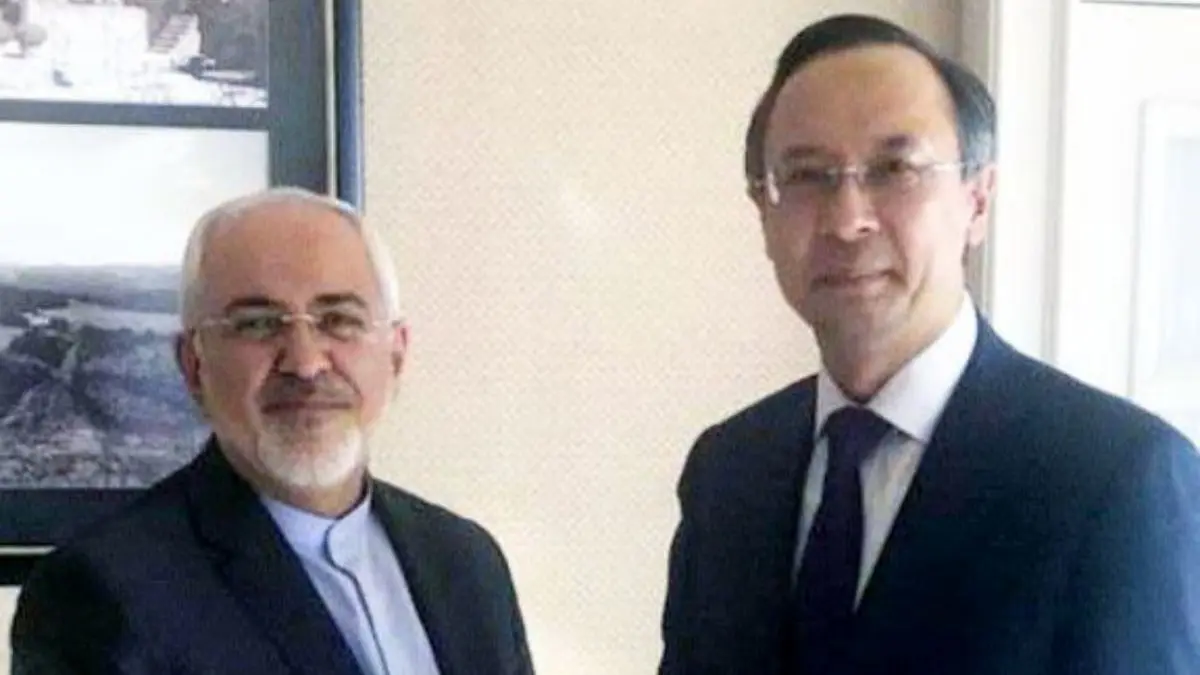 وزرای امور خارجه ایران و قزاقستان در آستانه دیدار و گفت‌وگو کردند