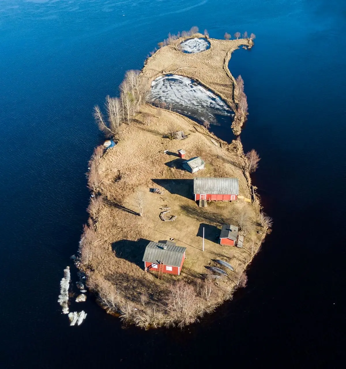 تغییر فصل‌ها در جزیره فنلاند