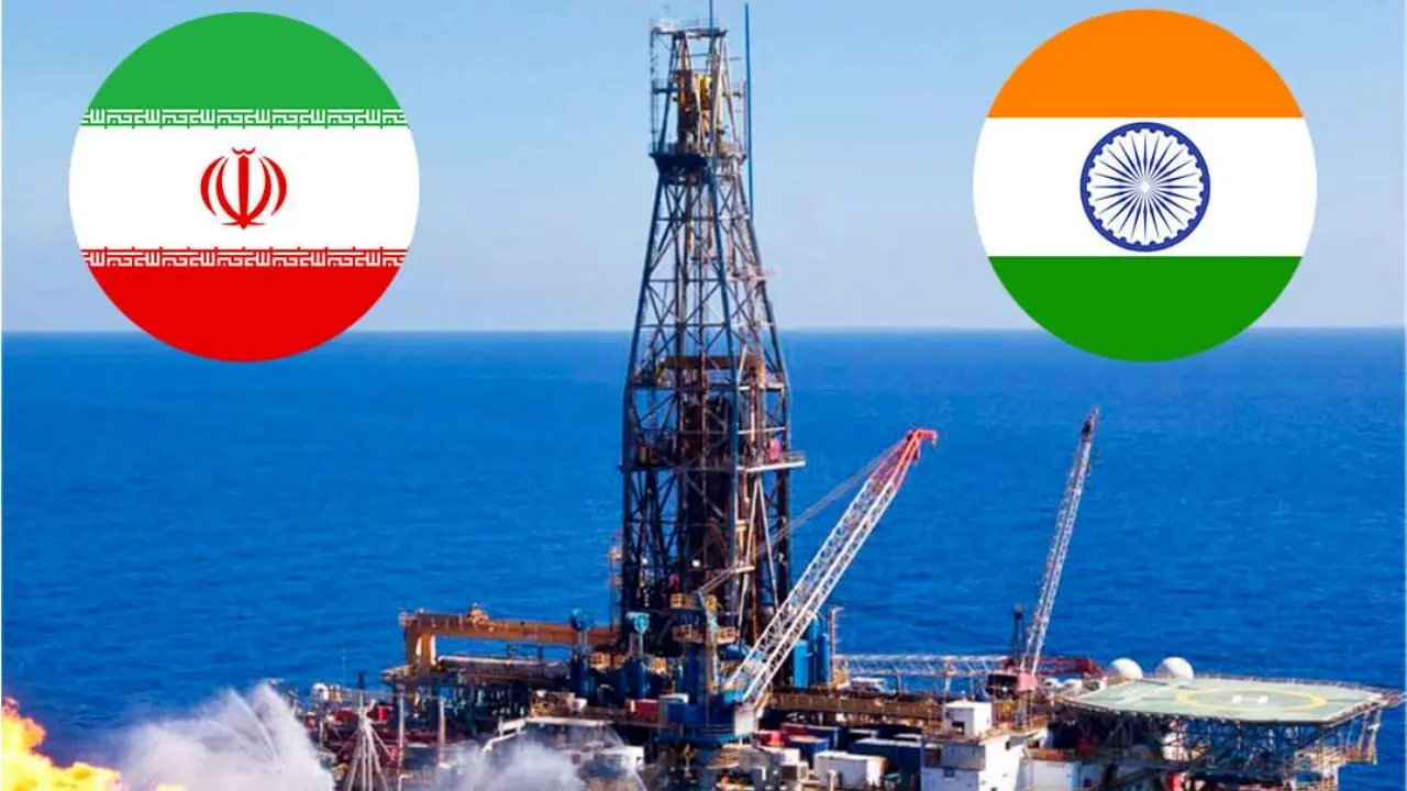 کاهش سالانه واردات نفت هند از ایران