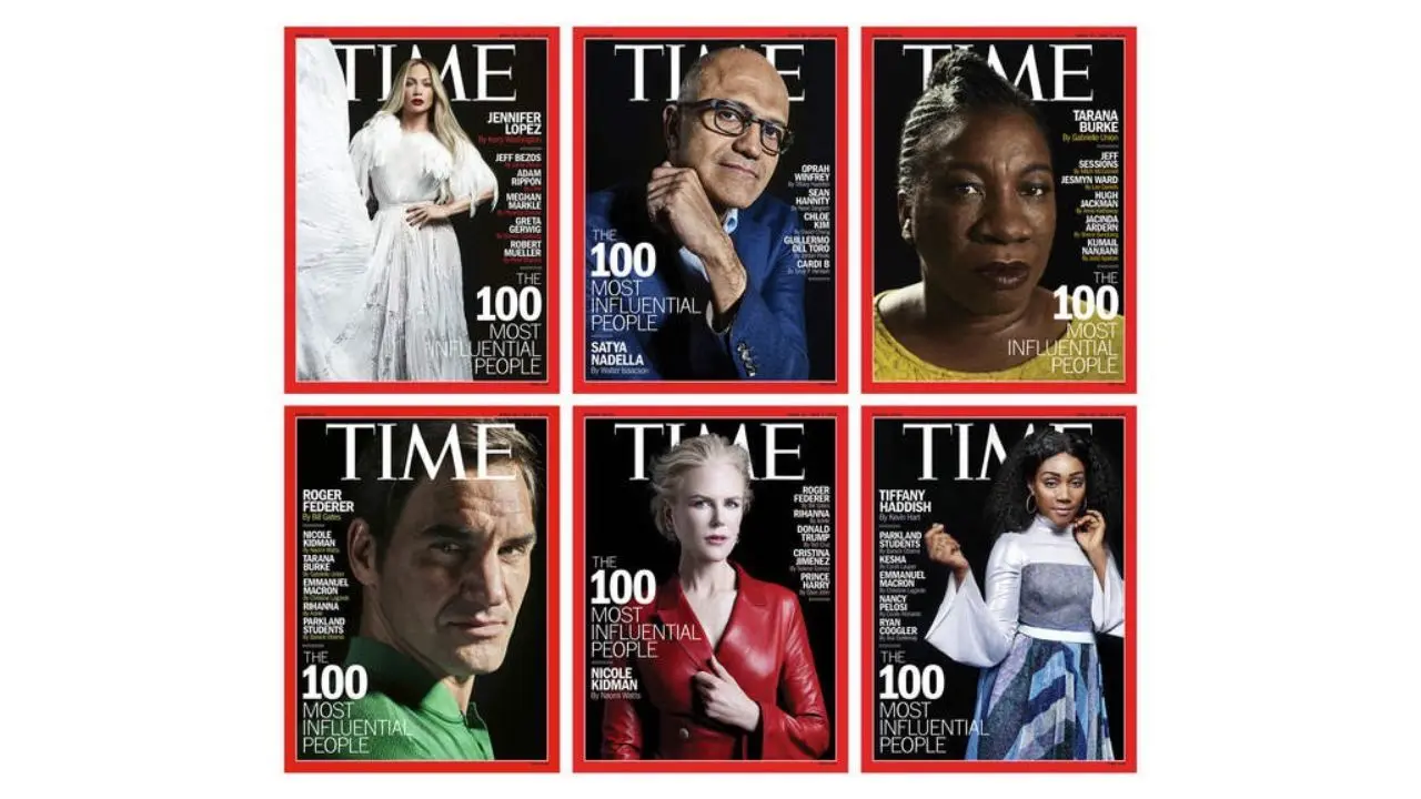 معرفی 100 چهره تأثیرگذار ‌سال 2018 توسط مجله تایم