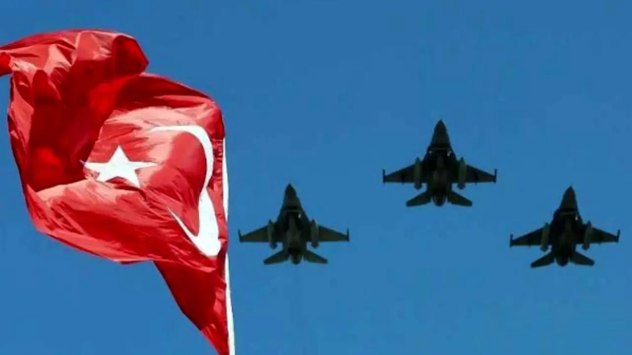 بمباران مناطقی از اربیل و سلیمانیه توسط جنگنده‌های ترکیه