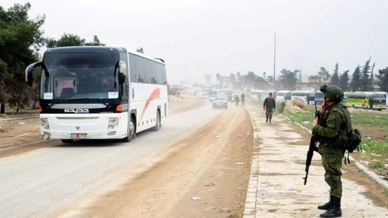 موافقت ترکیه با ورود نخستین گروه از شورشیان غوطه شرقی به جرابلس