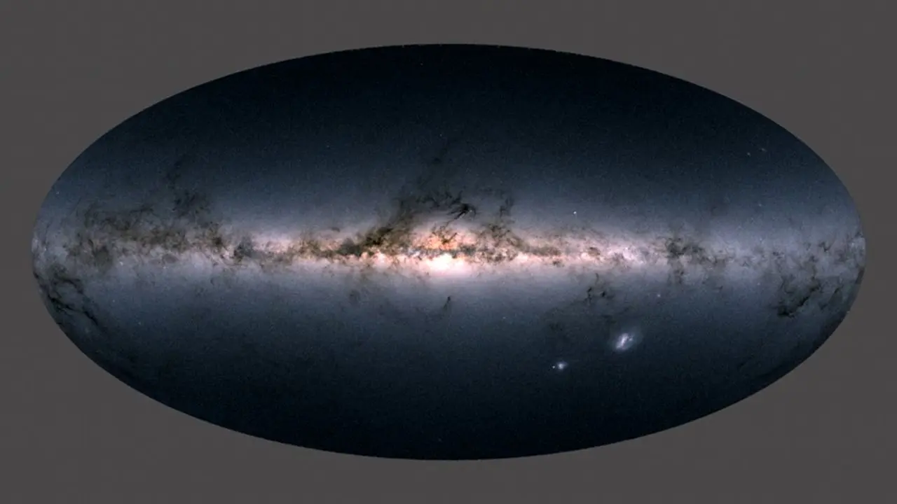 عکس روز ناسا؛ 1.7 میلیارد ستاره در کهکشان راه شیری