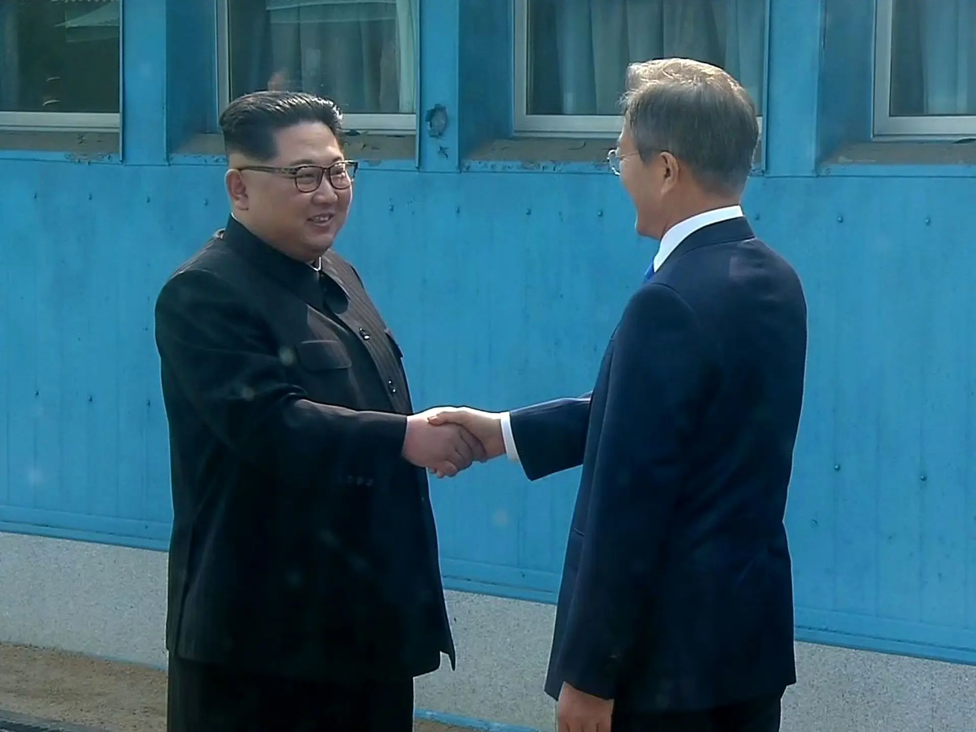 دیدار تاریخی رهبران دو کره