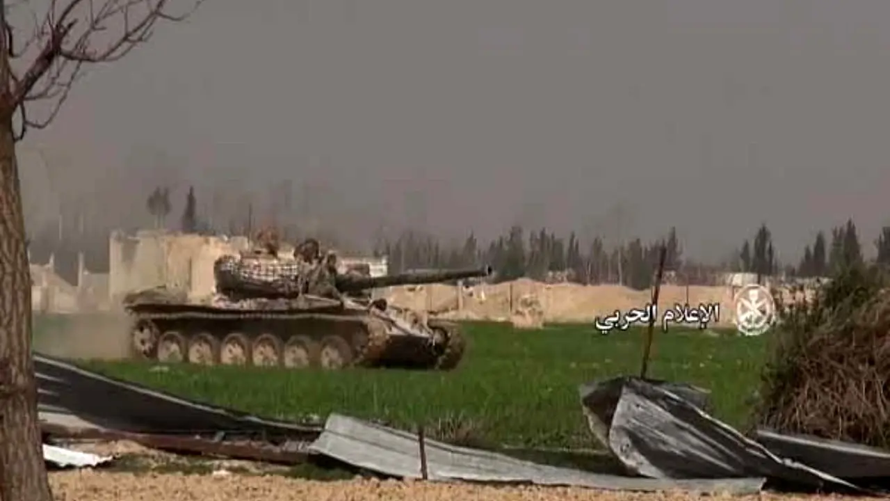 پیشروی ارتش سوریه در جنوب دمشق