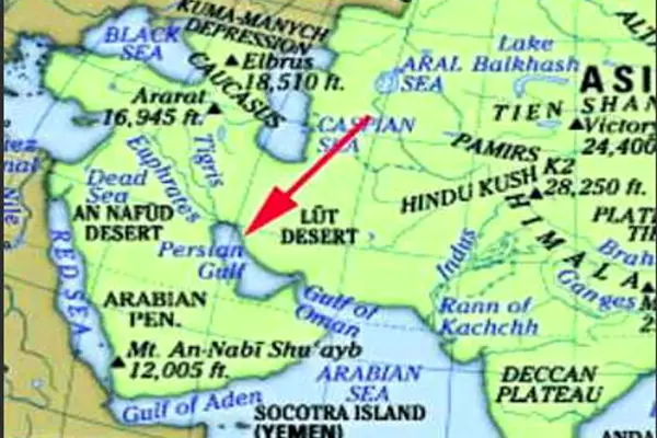 نقشه‌های تاریخی خلیج فارس