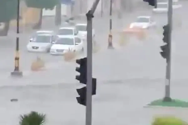 ببینید| آبگرفتگی در هرمزگان پیش از ورود موج اصلی سامانه بارشی