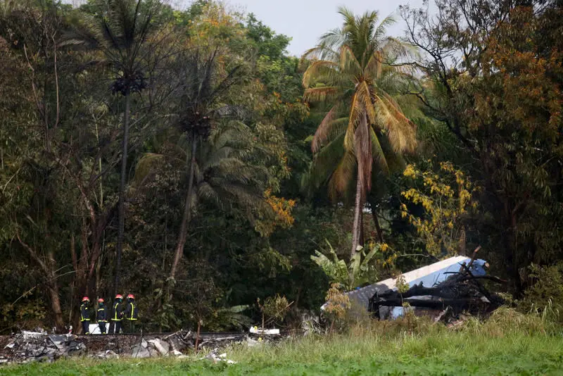 سقوط هواپیمای بوئینگ 737 در کوبا