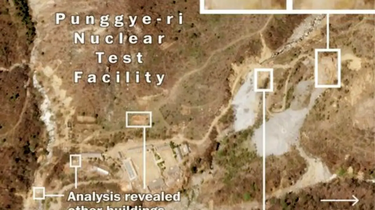کره شمالی در حال ساخت جایگاه برای بازدیدکنندگان امحای سایت هسته‌ای