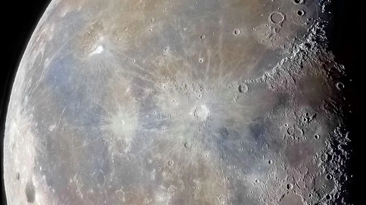 عکس روز ناسا، سایه‌مرز ماه
