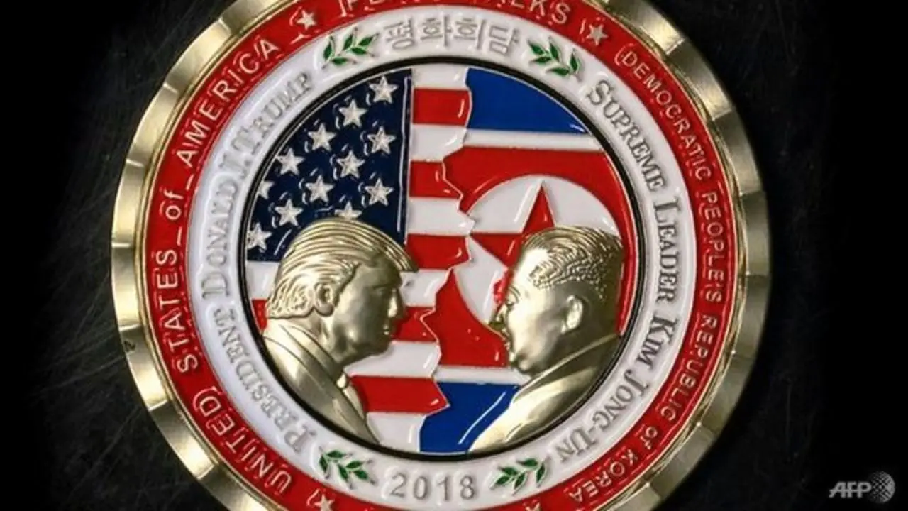 سکه یادبود برای نشست کیم–ترامپ