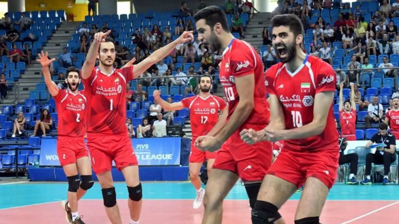 اولین پیروزی بلندقامتان ایران در لیگ ملت‌های والیبال