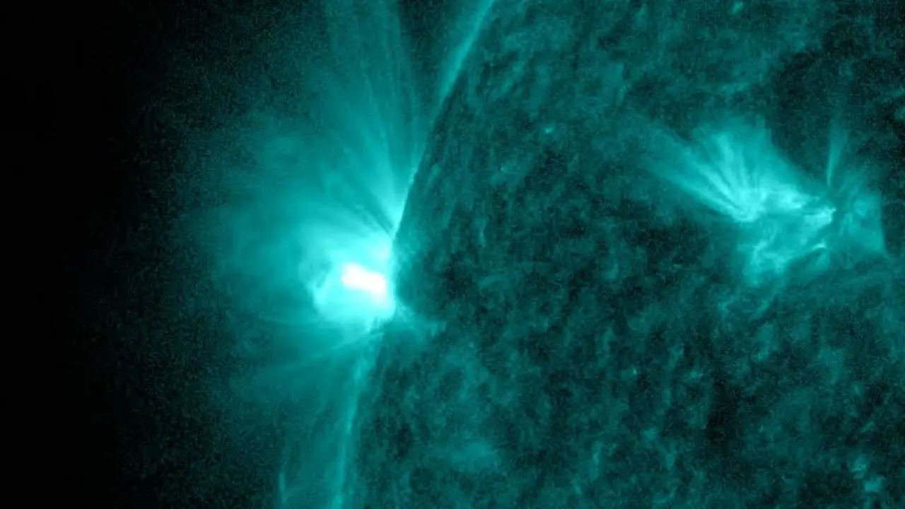 عکس روز ناسا، مغناطیس خورشید