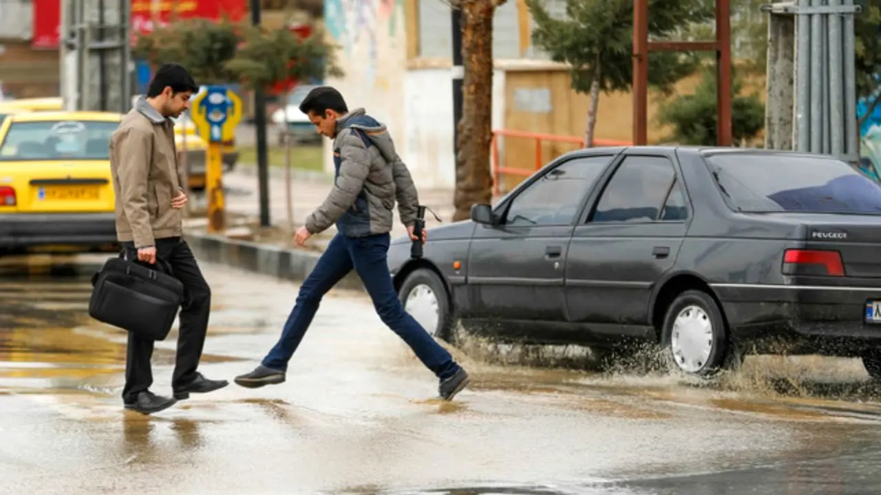 منتظر باران، رگبار و وزش شدید باد در تهران باشید/ هوا گرم‌تر می‌شود