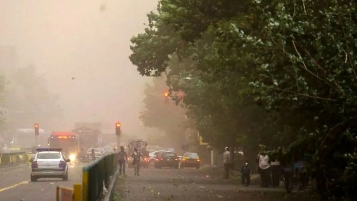 احتمال وزش باد شدید در پایتخت