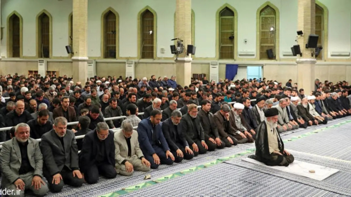 مراسم سوگواری شهادت امام علی(ع) در حضور رهبر معظم انقلاب