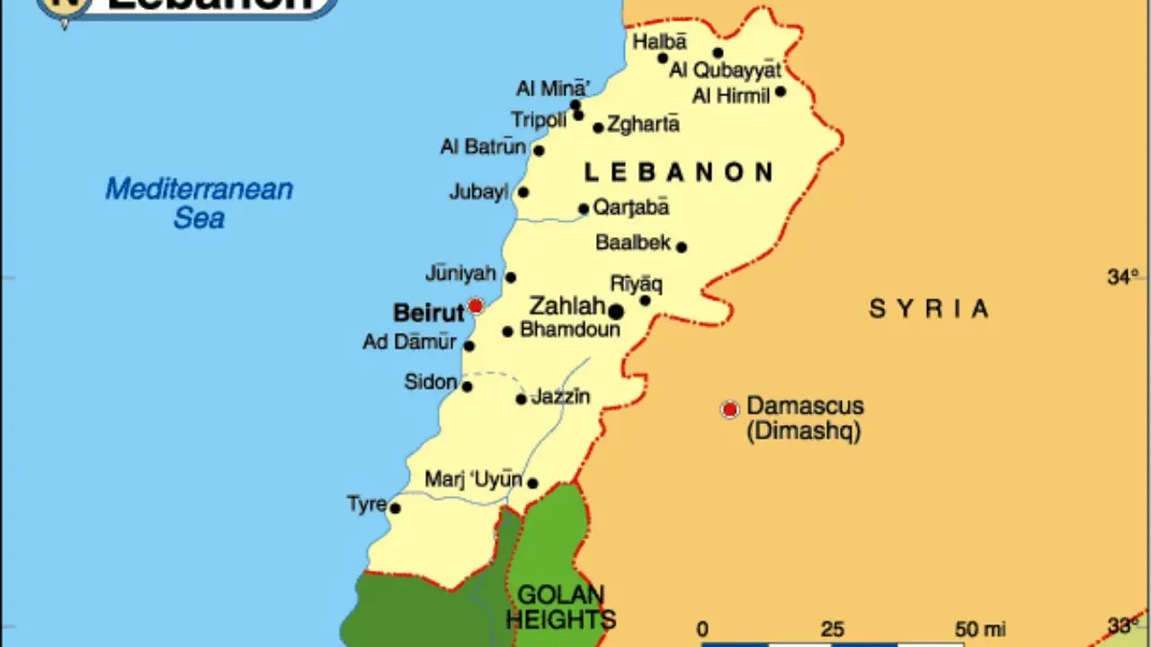 درخواست رژیم صهیونیستی برای ترسیم مرزهای زمینی و دریایی با لبنان