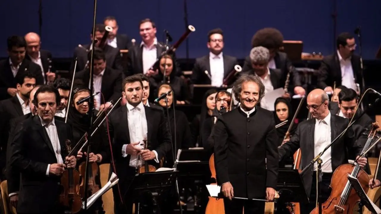 اجرای ارکستر سمفونیک تهران بعد از جام‌جهانی