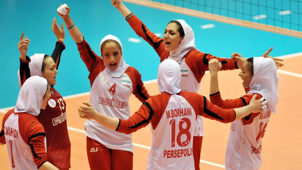 والیبال زنان ایران جایگاه پنجم آسیا را از دست داد